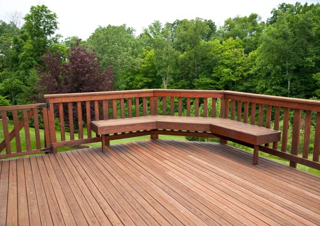 redwood deck floors